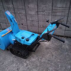 ヤマハ 小型除雪機 リッキーSA560E　新バッテリー搭載（整備済）雪をよく飛ばしますの画像