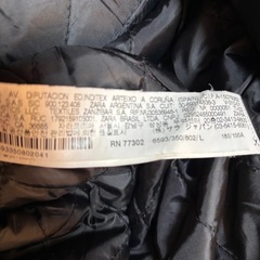 ZARAコートの画像