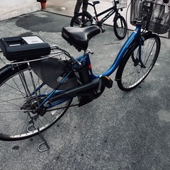 ヤマハ PASS natura 青 26インチ の画像