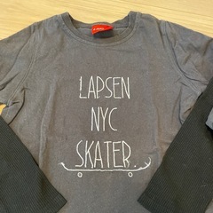 120 長袖 スケボー スパンコールの画像