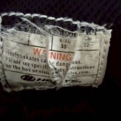 【希少】ヒーリーズ　キャンバス　黒【22cm】の画像