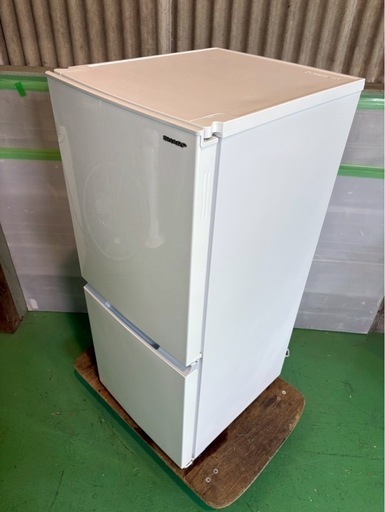 シャープノンフロン冷凍冷蔵庫 SJ-15E9-W/2022年製#220