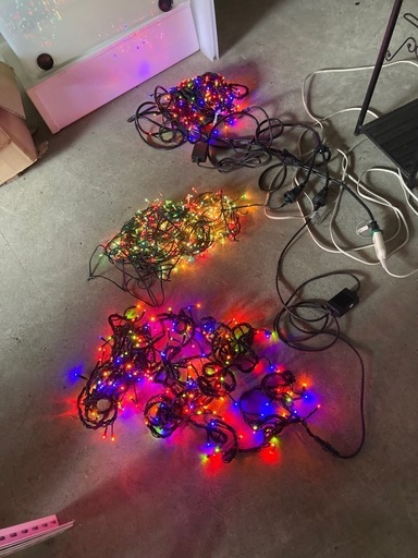 クリスマス用のLEDイルミネーションライト