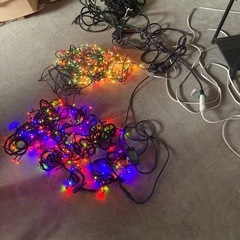 クリスマス用のLEDイルミネーションライトの画像