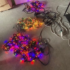 クリスマス用のLEDイルミネーションライトの画像