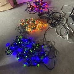 クリスマス用のLEDイルミネーションライトの画像
