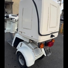 絶好調　ホンダ　ジャイロx 後期型　バッテリー新品 リアボックス付　配送可能の画像