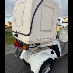 絶好調　ホンダ　ジャイロx 後期型　バッテリー新品 リアボックス付　配送可能の画像