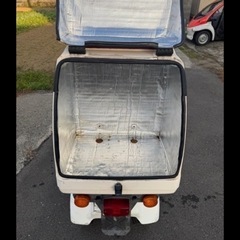 絶好調　ホンダ　ジャイロx 後期型　バッテリー新品 リアボックス付　配送可能の画像