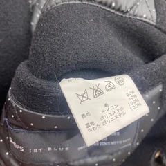 SHIPS JET BLUE☆ウールピーコートの画像