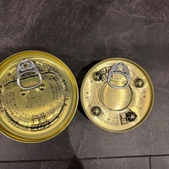 カニ缶　二つセットの画像