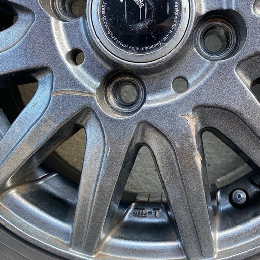 スタッドレス・ホイールセット 155/65 R13 