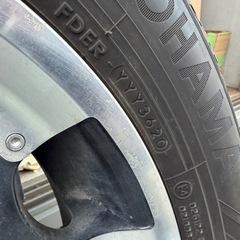 今週限定価格　ハイエース　タイヤホイール4セットの画像