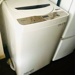 洗濯機】SHARP 全自動洗濯機 ES-GE6F-Tの画像