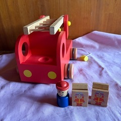 消防車　おもちゃの画像