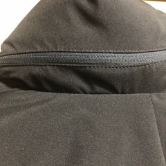 美品！GU3Ｌ黒フード付きジャンバーの画像