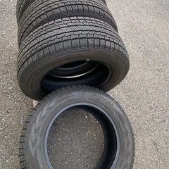 バリ山❗️ヨコハマスタッドレス225/65R17 G075の画像