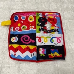 しましまぐるぐる　布絵本　ブランケット絵本の画像