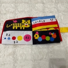 しましまぐるぐる　布絵本　ブランケット絵本の画像