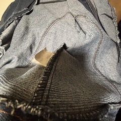 フリル デニムジャケットの画像