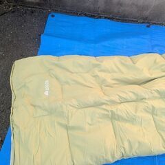 【配送出来ます】-2℃まで使えます LOGOS シュラフ 寝袋 1度のみ使用（近くなら配送も可能です。宅配もお問合せ下さい）の画像