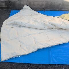 【配送出来ます】-2℃まで使えます LOGOS シュラフ 寝袋 1度のみ使用（近くなら配送も可能です。宅配もお問合せ下さい）の画像