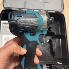 (マキタ純正) 18V 充電式インパクトドライバ TD173D ブルー 本体+ケース の画像