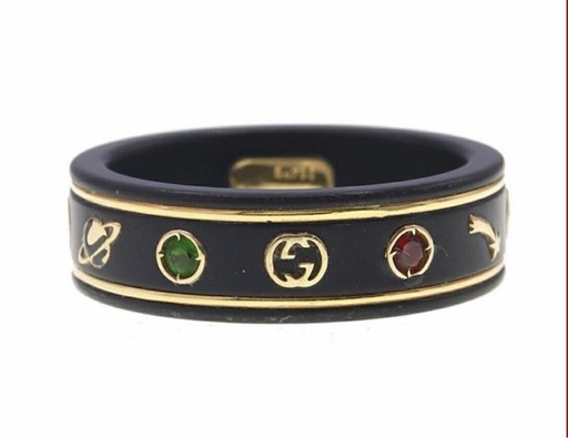 20号　GUCCI ジェムストーンリング
