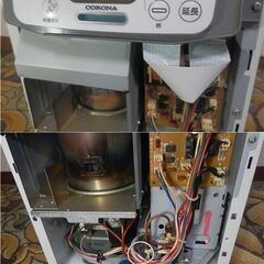 【整備済み・動作良好】コロナ　石油ファンヒーター③の画像