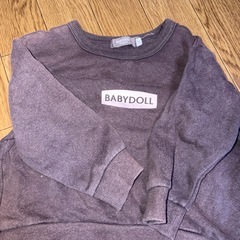 ベビードールトレーナー　の画像