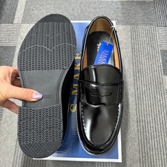 【新品】学生靴1010BLメンズローファーの画像