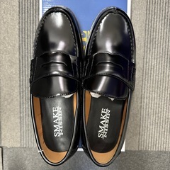 【新品】学生靴1010BLメンズローファーの画像