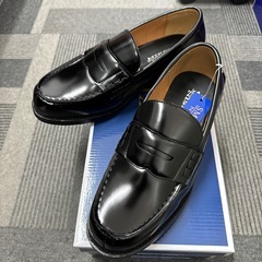 【新品】学生靴1010BLメンズローファーの画像