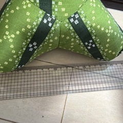 沖縄　ミンサー柄テトラポット★大　の画像