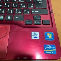 富士通　ノートパソコンの画像