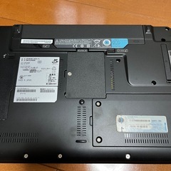 富士通　ノートパソコンの画像