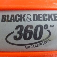 ＢＬＡＣＫ＆ＤＥＣＫＥＲ３６０レーザー、ジャンクの画像