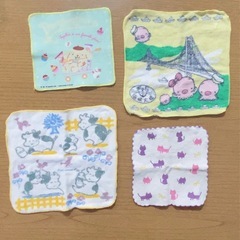 ハンカチ　フェイスタオルの画像
