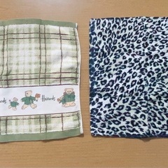 ハンカチ　フェイスタオルの画像