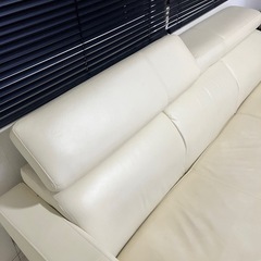 ソファ　３人掛　オットマン付　※首の部分リクライニングの画像