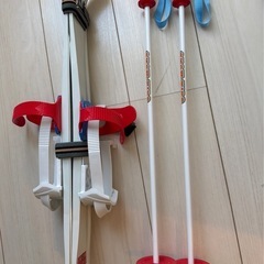 【無料譲渡】プラスティックスキー一式＆スノーブーツの画像