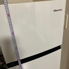 冷蔵庫ハイセンスの画像