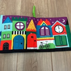 【0円】赤ちゃん用　布絵本の画像
