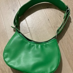 断捨離　グリーン　ショルダーバッグの画像