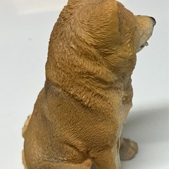 秋田犬？柴犬？置物の画像