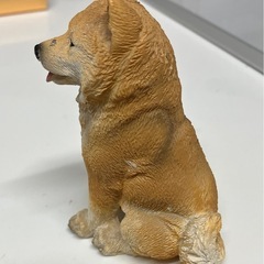 秋田犬？柴犬？置物の画像