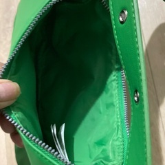 断捨離　グリーン　ショルダーバッグの画像