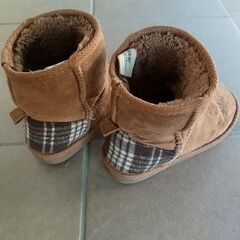 もこもこスヌーピーブーツ 19cmの画像