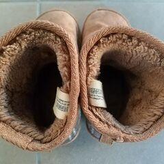 もこもこスヌーピーブーツ 19cmの画像