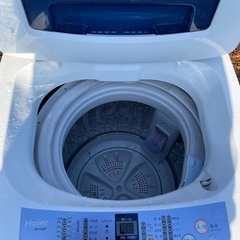 全自動洗濯機ハイアールジャパンジャンク品の画像